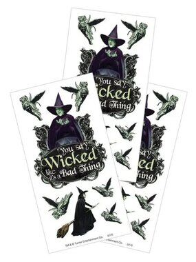 Wizard of Oz Wicked Witch of the West Scrapbooking or Craft Sticker 2x4" Inches